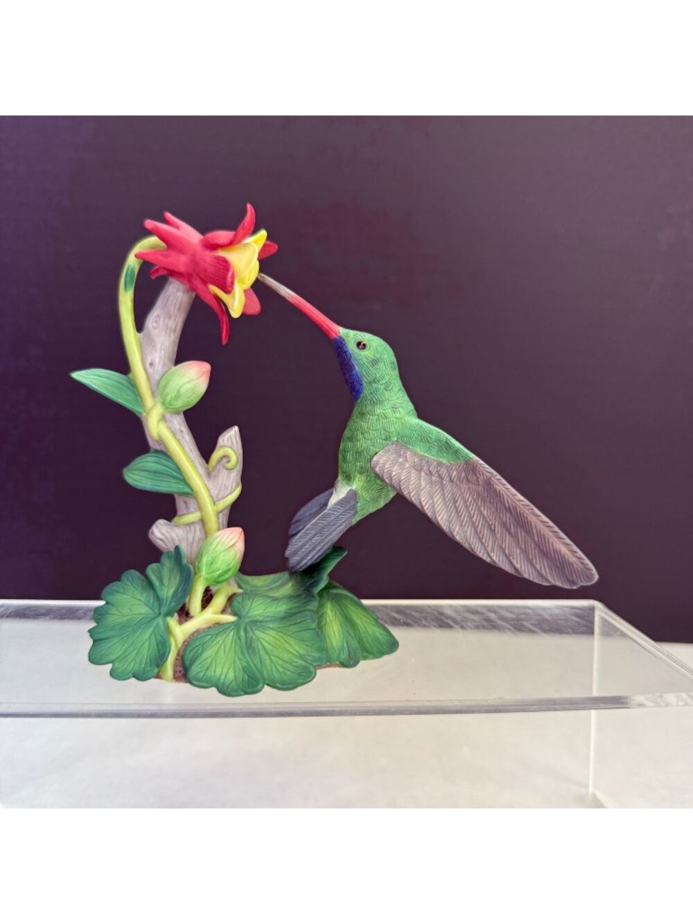Vintage Lenox 1992 Broad Billed Hummingbird Figurine